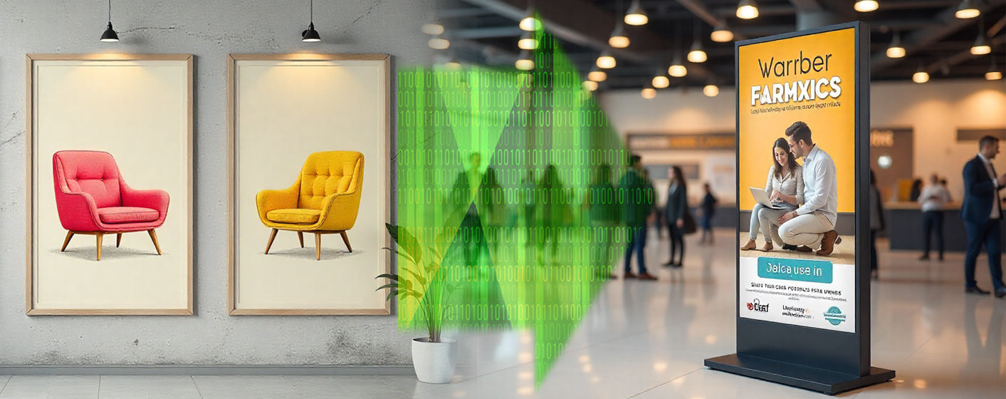 Why Traditional Posters Still Dominate — and Why Digital Displays Are Slower to Grow in Canada