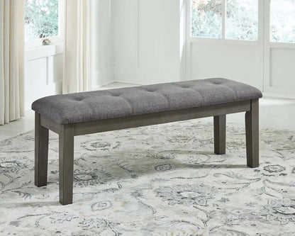 Ashley Hallanden 6Pc Dining Set in Grey - Complete Home Furnish